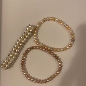 Pearl bracelets